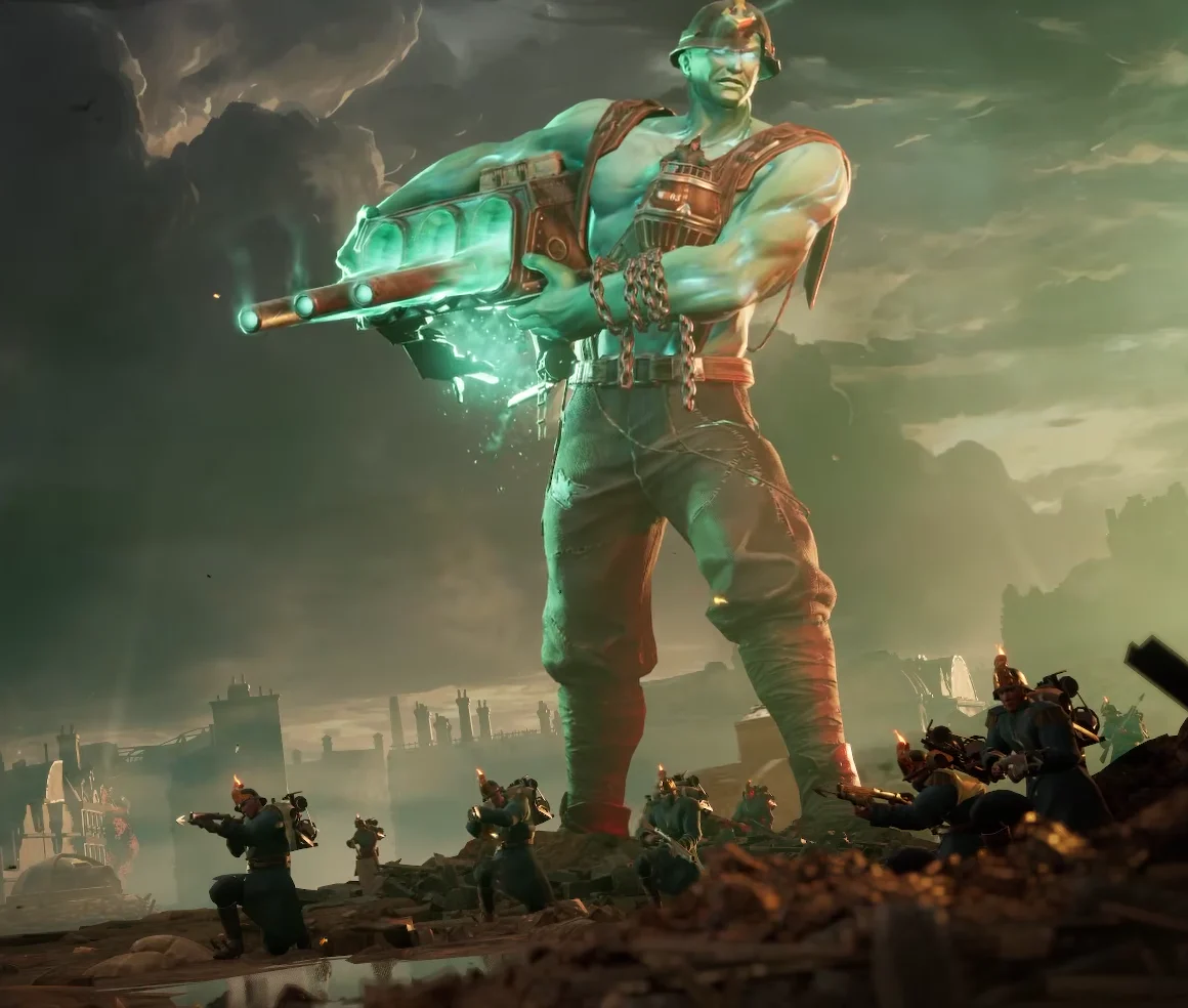 Dreadnought, splash art from the game's Giant screen