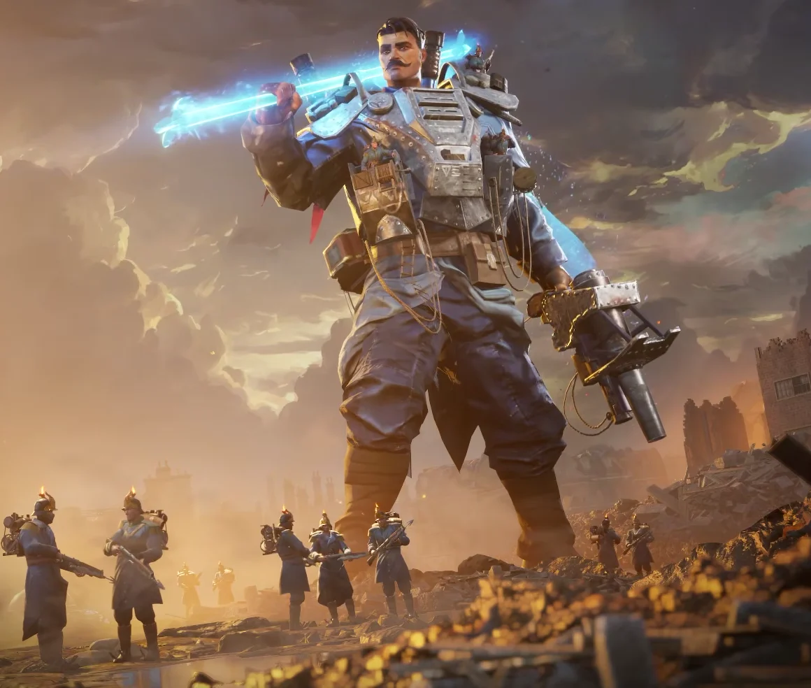 Goliath, splash art from the game's Giant screen