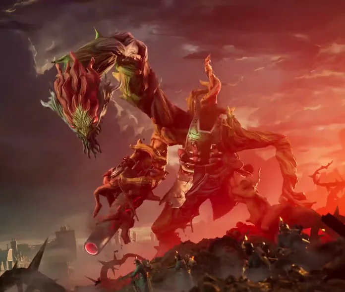 Malgrove, splash art from the game's Giant screen