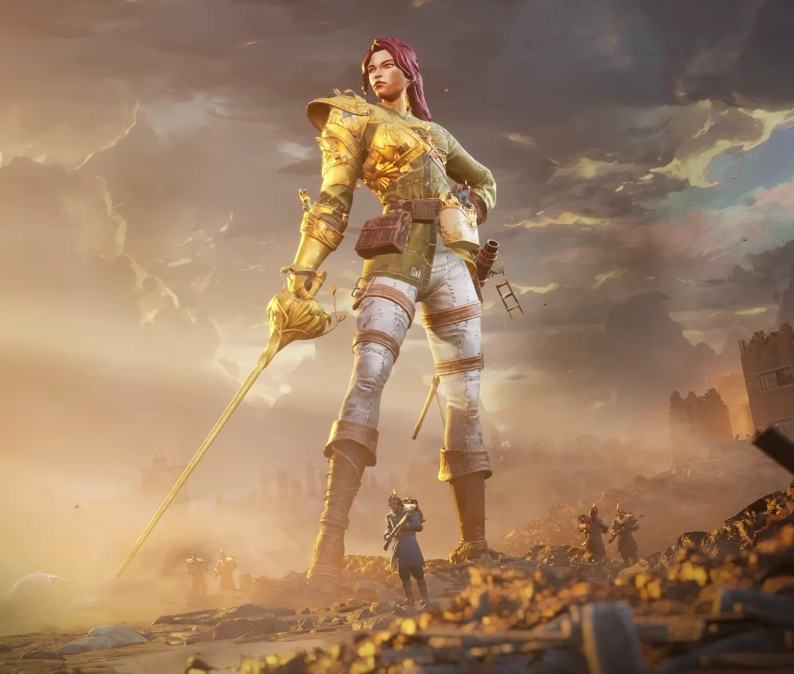 Oriane, splash art from the game's Giant screen
