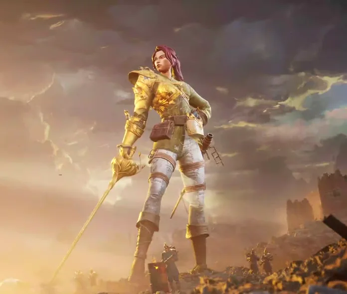 Oriane, splash art from the game's Giant screen
