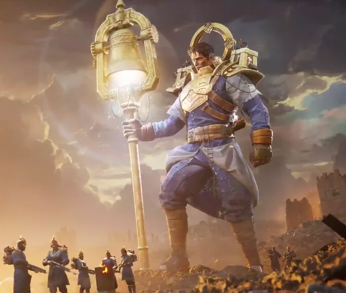 Solace, splash art from the game's Giant screen