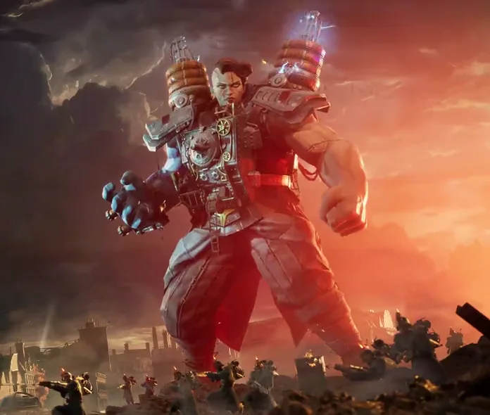 Strykka, splash art from the game's Giant screen